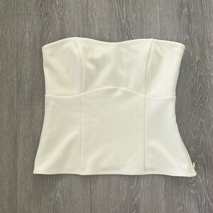 Tailored Strapless Top